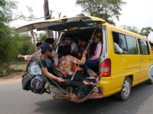 Kampong Thom - Siem Reap: Unterwegs