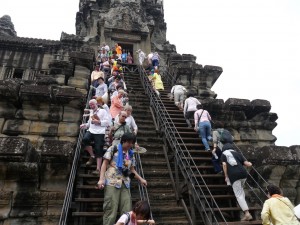 Angkor Wat: Touristen