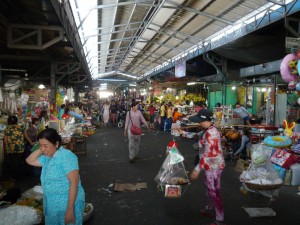 Sihanouk Ville: Lokaler Markt