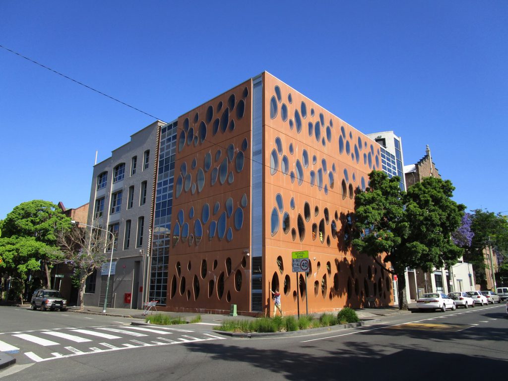 Sydney - spannendes Gebäude