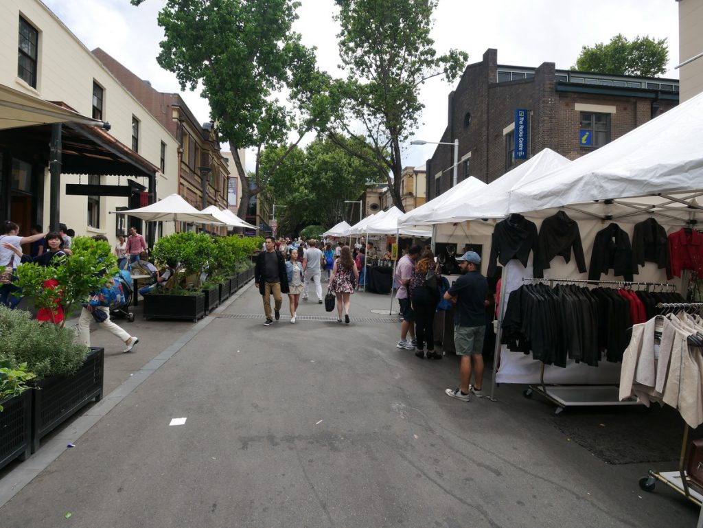 Syndey The Rocks Markt