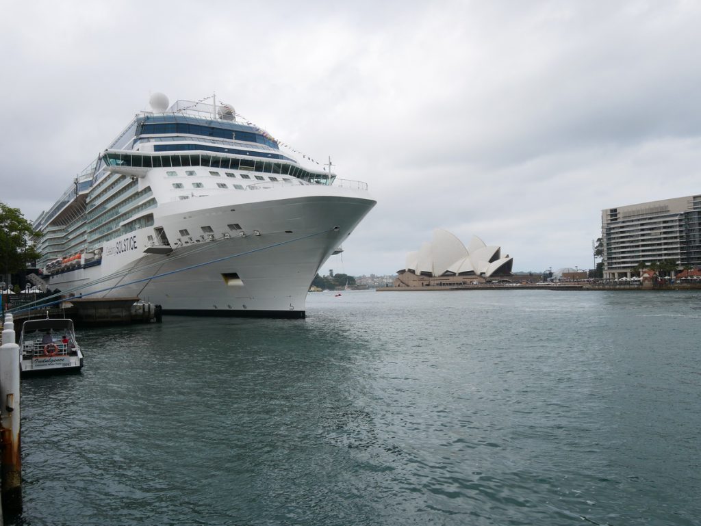 Celebrity Solstice in Syndey