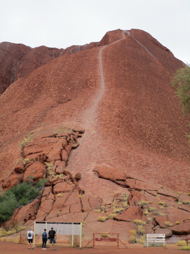 Uluru Aufstiegsroute