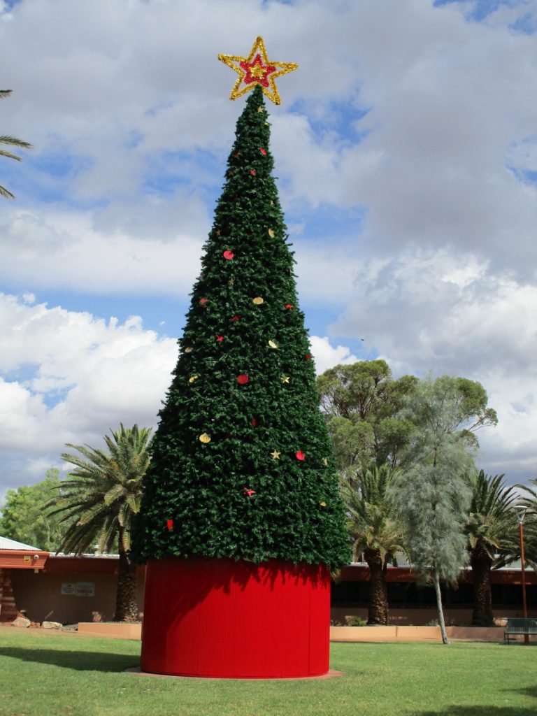 Alice Springs - Weihnachtsbaum