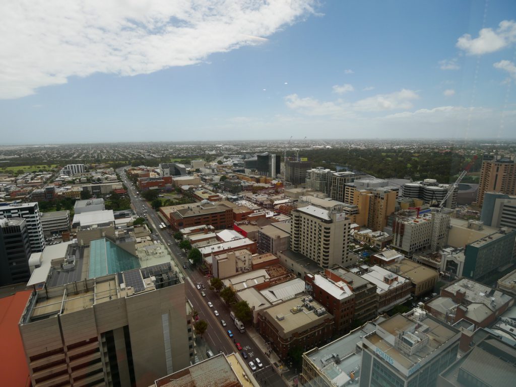 Adelaide Blick aus der Höhe